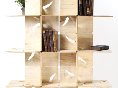 Paravent-étagère _Motif-Design_28pcs