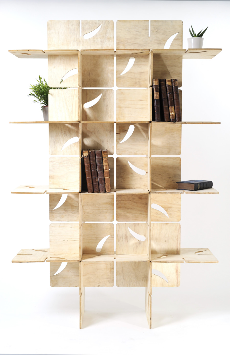 Paravent-étagère _Motif-Design_28pcs